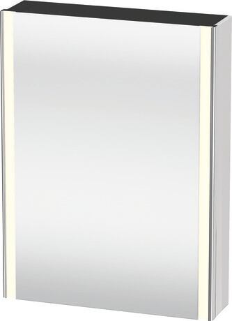 Mirror cabinet, XS7111L22220000 White, Hinge position: Left, Body material: Highly compressed three-layer chipboard, Socket: Integrated, Number of sockets: 1, plug socket type: F