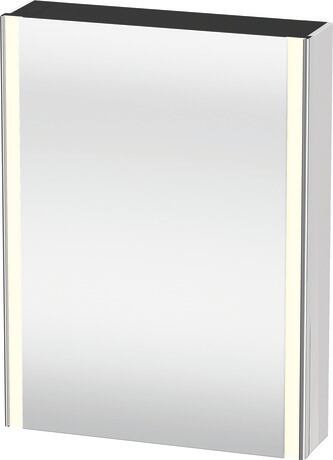 Mirror cabinet, XS7111R22220000 White, Hinge position: Right, Body material: Highly compressed three-layer chipboard, Socket: Integrated, Number of sockets: 1, plug socket type: F