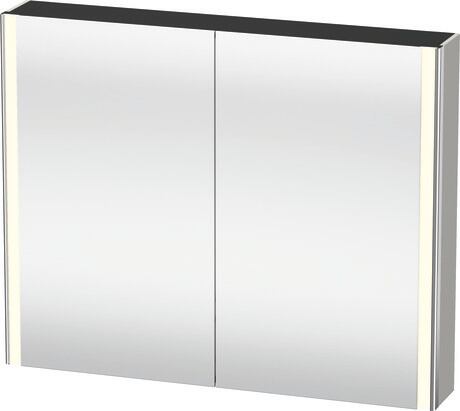 镜柜, XS7113007078000 混凝土灰, 柜身材质: 高密度三层纤维板, 插座: 一体式, 插座数量: 1, 电源插座类型: C