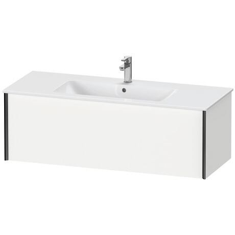 ארון אמבטיה תלוי על הקיר, XV40280B218 לבן מאט, עיצוב, פרופיל: שחור