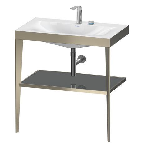 c-bonded set with metal console, XV4715EB189 Frame: Champagne Matt, Highly compressed three-layer chipboard