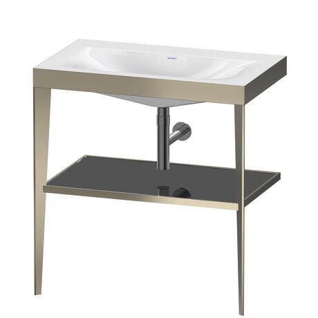 c-bonded set with metal console, XV4715NB140 Frame: Champagne Matt, Highly compressed three-layer chipboard