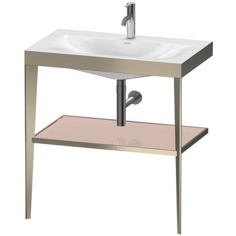 c-bonded set with metal console, XV4715OB110 Frame: Champagne Matt, Highly compressed three-layer chipboard