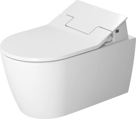 Toilet wall-mounted for shower toilet seat, 2529590000 White High Gloss, Flush water quantity: 4,5 l, Flush principle: washdown model, Outlet drain horizontal