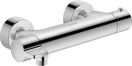 Thermostatic shower mixer for exposed installation, B14220000