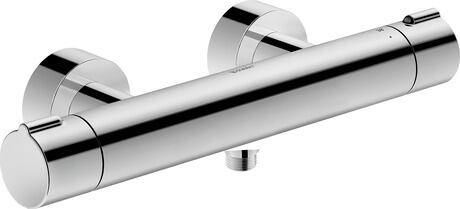 Termostato de ducha visto, C14220000010 Cromado, Tipo de conexión toma de agua: Conexión con excéntricas, Excéntricas: 150 mm ± 15 mm, Caudal (3 bar): 12,5 l/min