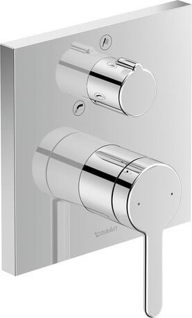 Single lever bathtub mixer for concealed installation, C15210017010 Chrome, 150x150 mm