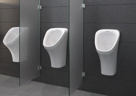 Wasserloses Urinal Dry, 2808300000 Weiß Hochglanz