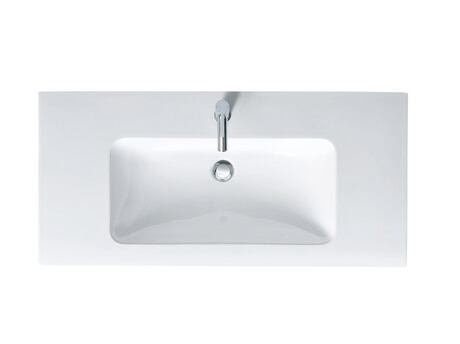 Washbasin, 2336100000 White High Gloss, Number of washing areas: 1 Middle, Number of faucet holes per wash area: 1 Middle