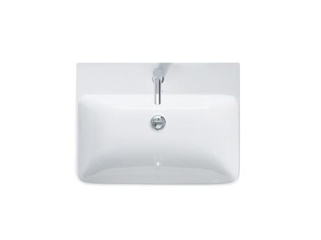 Wall Mounted Sink, 2335600000 White High Gloss, Number of basins: 1 Middle, Number of faucet holes: 1 Middle, ADA: No