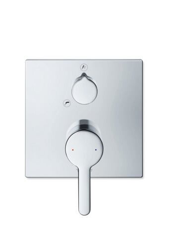 Single lever bathtub mixer for concealed installation, C15210011010 Chrome, 150x150 mm