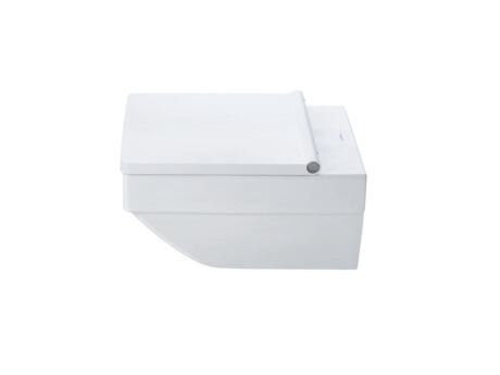 WC-Sitz, 0022090000 Weiß Hochglanz, Farbe Scharnier: Edelstahl, Überlappend