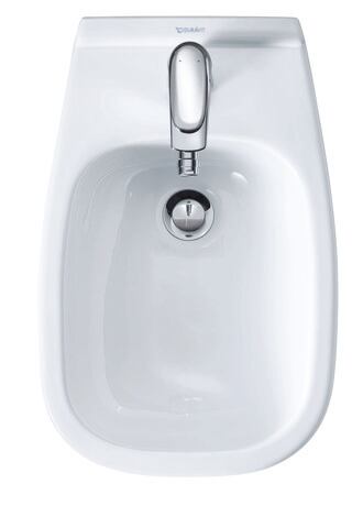 Wall-mounted bidet, 22571500002 Number of faucet holes per wash area: 1