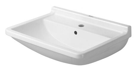Washbasin, 0300650000 White High Gloss, Number of washing areas: 1 Middle, Number of faucet holes per wash area: 1 Middle
