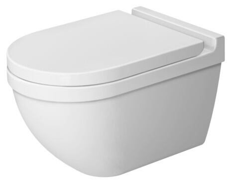 Wall Mounted Toilet, 2225090092 White High Gloss, Flush water quantity: 1.6/0.8 gal, WaterSense: Yes