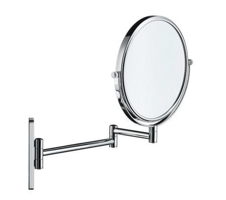 Cosmetic mirror, 0099121000 Chrome, Optical enlargement: 3 Compartments