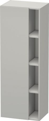 Tall cabinet, DS1239L0707 Hinge position: Left, Concrete grey Matt, Decor
