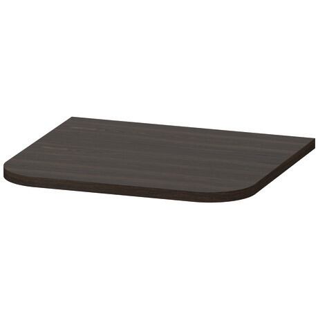 Cover plate, HP030006969 Brushed walnut Matt, Highly compressed three-layer chipboard