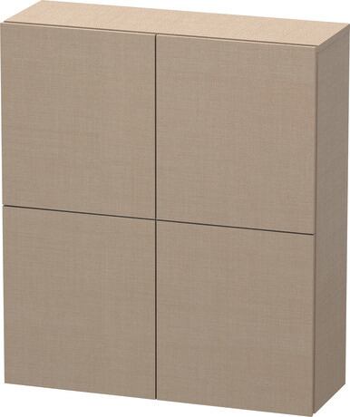 Semi-tall cabinet, LC116707575 Linen Matt, Decor