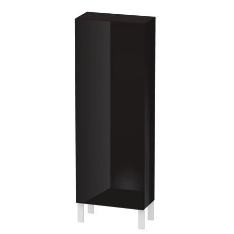 Semi-tall cabinet, LC1169R4040 Hinge position: Right, Black High Gloss, Lacquer