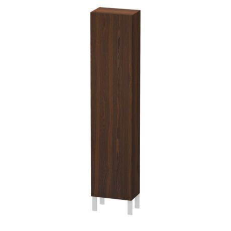 Tall cabinet, LC1170R6969 Hinge position: Right, Brushed walnut Matt, Real wood veneer