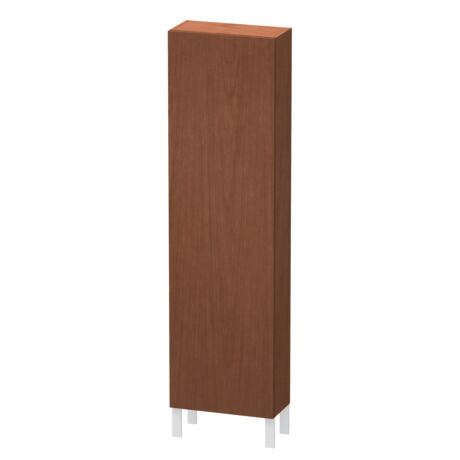 Tall cabinet, LC1171R1313 Hinge position: Right, American walnut Matt, Real wood veneer