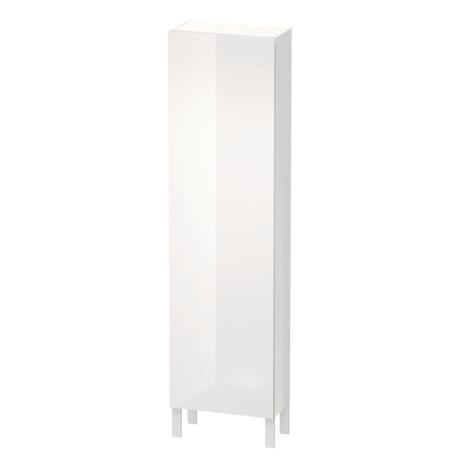 Tall cabinet, LC1171R2222 Hinge position: Right, White High Gloss, Decor
