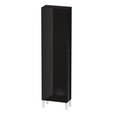 Tall cabinet, LC1171R4040 Hinge position: Right, Black High Gloss, Lacquer