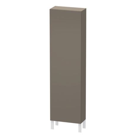 Tall cabinet, LC1171R9090 Hinge position: Right, Flannel Grey Satin Matt, Lacquer