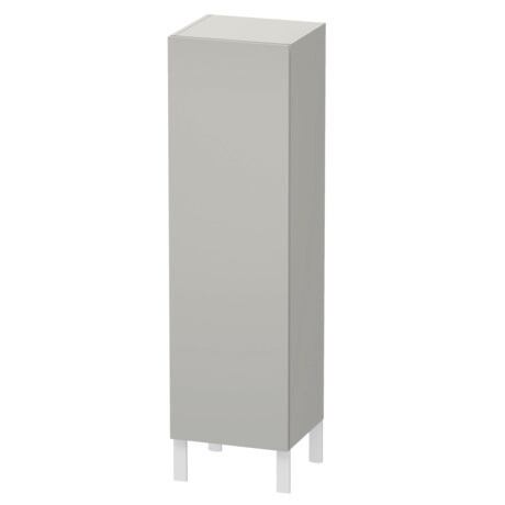 Semi-tall cabinet, LC1178R0707 Hinge position: Right, Concrete grey Matt, Decor