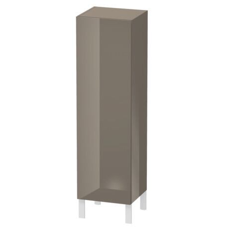 Semi-tall cabinet, LC1178R8989 Hinge position: Right, Flannel Grey High Gloss, Lacquer