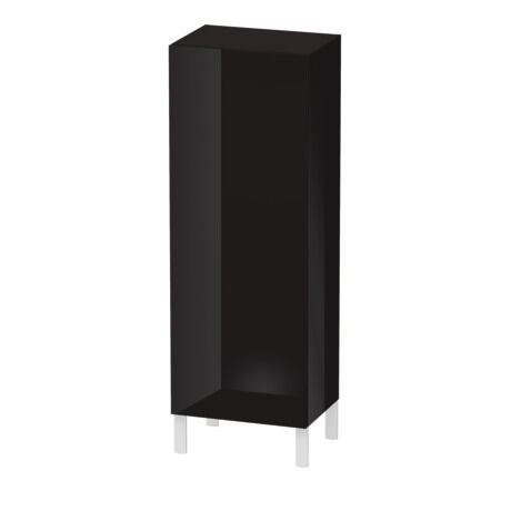 Semi-tall cabinet, LC1179R4040 Hinge position: Right, Black High Gloss, Lacquer