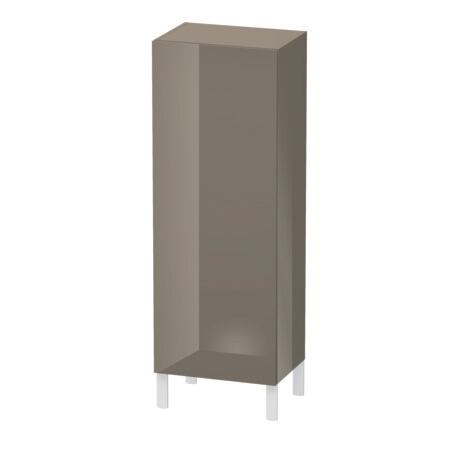 Semi-tall cabinet, LC1179R8989 Hinge position: Right, Flannel Grey High Gloss, Lacquer