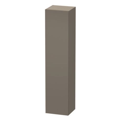 Tall cabinet, LC1180R9090 Hinge position: Right, Flannel Grey Satin Matt, Lacquer