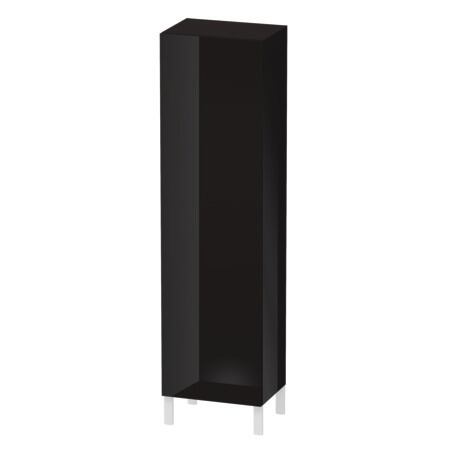 Tall cabinet, LC1181R4040 Hinge position: Right, Black High Gloss, Lacquer