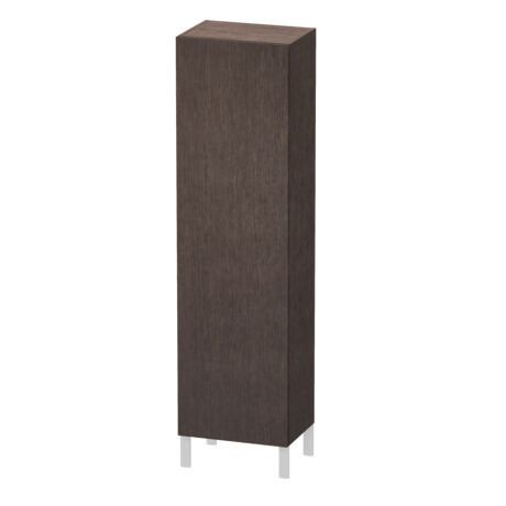 Linen Cabinet, LC1181R7272 Hinge position: Right, Dark Brushed Oak Matte, Real wood veneer