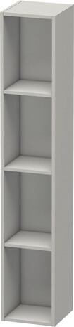 Shelf element, LC120500707 Concrete grey, Highly compressed three-layer chipboard