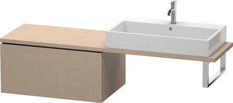 Low cabinet for console, LC583407575 Linen Matt, Decor