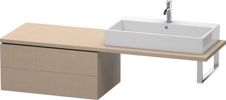 Low cabinet for console, LC583907575 Linen Matt, Decor