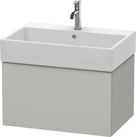 挂壁式浴柜, LC617600707 混凝土灰 哑光, 饰面