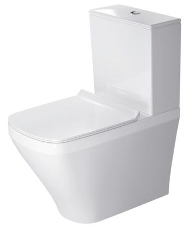 Stand WC für Kombination, 2155090000 Weiß Hochglanz, Spülwassermenge: 4,5 l