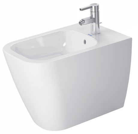 Bidet sur pied, 2267100000 Blanc brillant, Nombre de trous de robinetterie par espace de toilette: 1