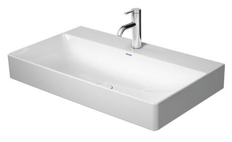 Washbasin, 2353800071 White High Gloss, Number of washing areas: 1 Middle, Number of faucet holes per wash area: 1 Without, grounded