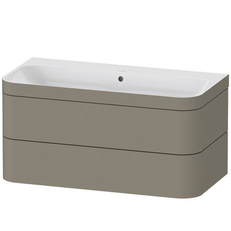 c-bonded Vanity, HP4638N9292 Stone Gray Satin Matte, Lacquer