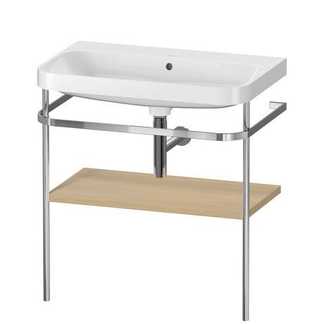 c-shaped set with metal console, HP4837N7171 Shelf material: Highly compressed three-layer chipboard