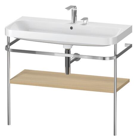 c-shaped set with metal console, HP4838E7171 Shelf material: Highly compressed three-layer chipboard