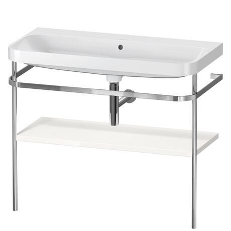 c-shaped set with metal console, HP4838N2222 Shelf material: Highly compressed three-layer chipboard