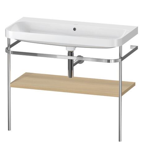c-shaped set with metal console, HP4838N7171 Shelf material: Highly compressed three-layer chipboard