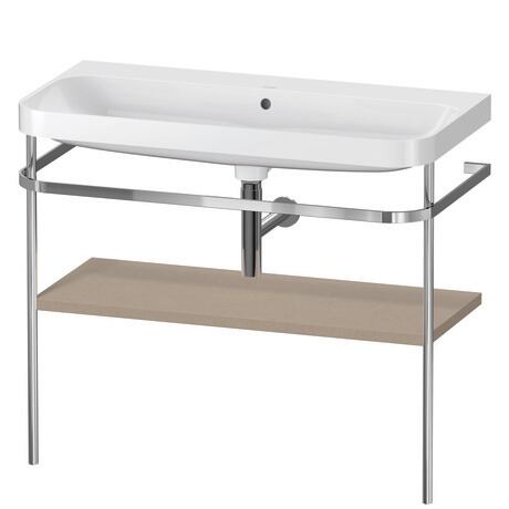 c-shaped set with metal console, HP4838N7575 Shelf material: Highly compressed three-layer chipboard