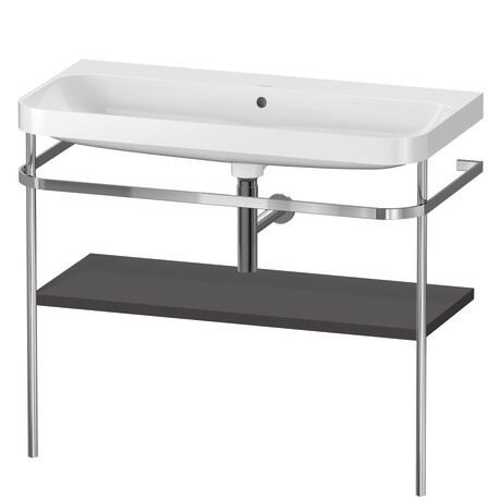 c-shaped set with metal console, HP4838N8080 Shelf material: Highly compressed three-layer chipboard